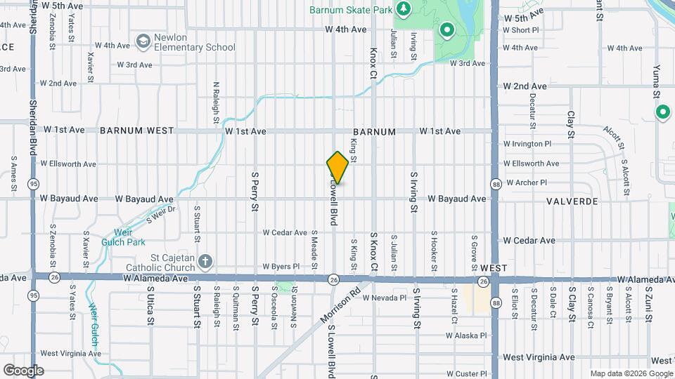 56 S Lowell Blvd Map and Location Details