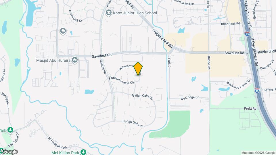 95 S Dreamweaver Cir Map and Location Details