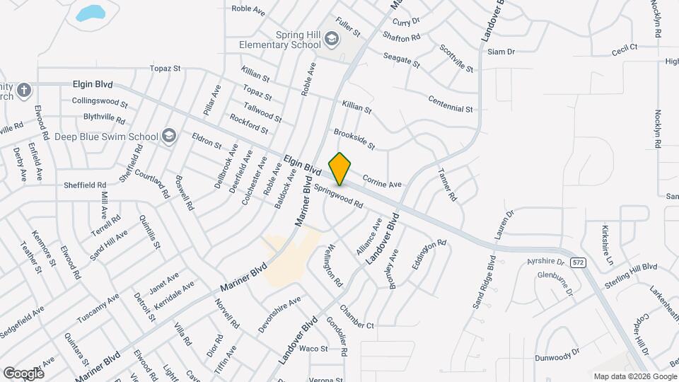 5330 Springwood Rd Map and Location Details