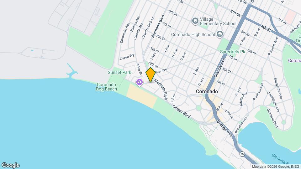 532 Marina Ave Map and Location Details