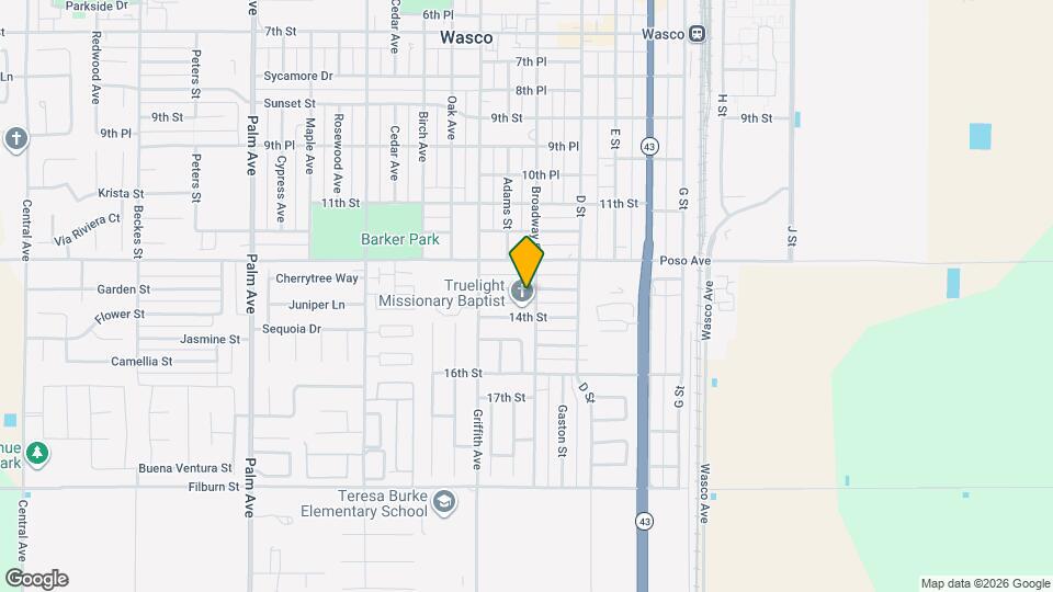 1109 13th St Map and Location Details