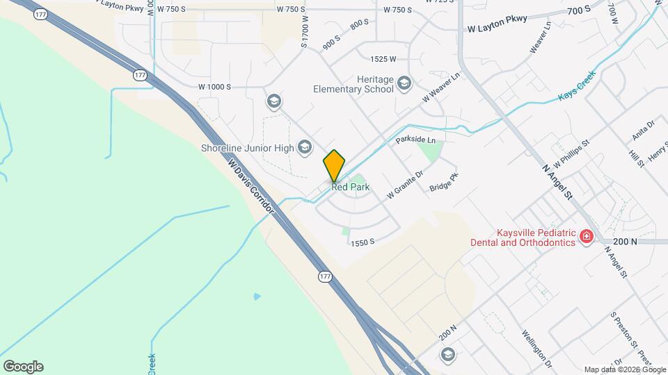 1602 W Rockbridge Dr Map and Location Details