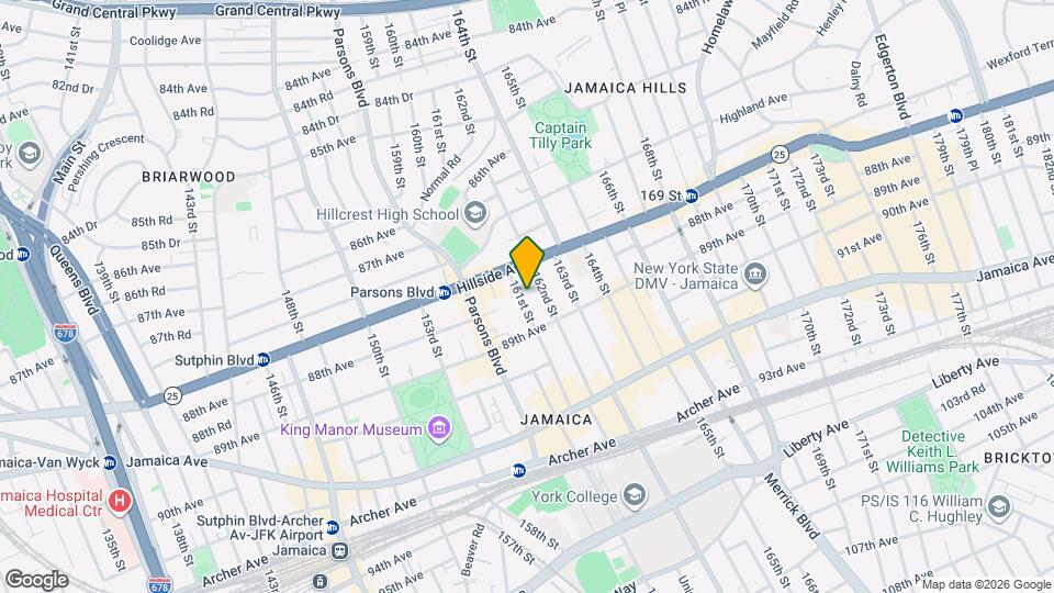 88-31 161st St Map and Location Details