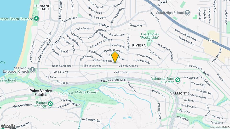 825 Calle de Arboles Map and Location Details
