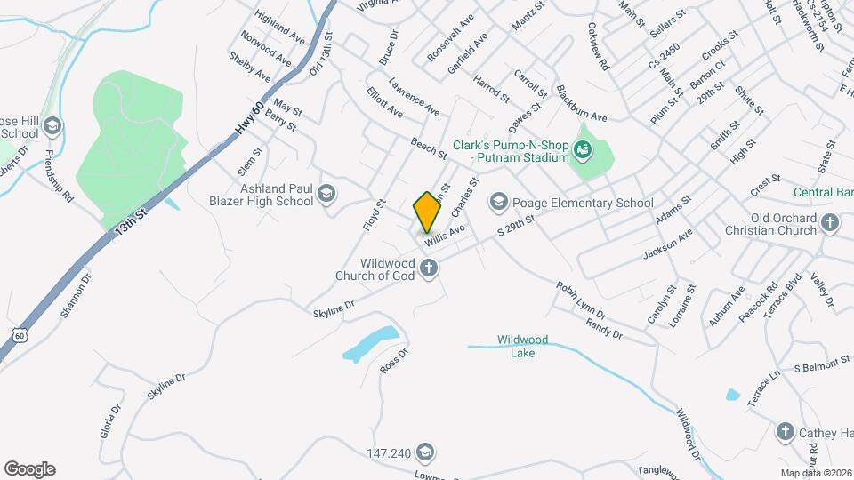 3455 Willis Ave Map and Location Details