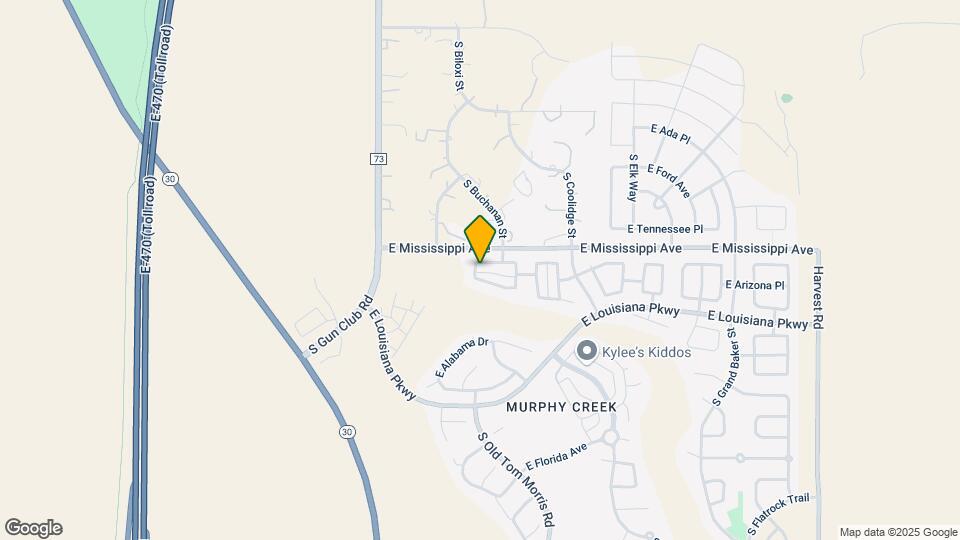 23623 E Mississippi Cir Map and Location Details