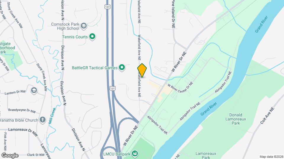 4684 Wakefield Ave NE Map and Location Details