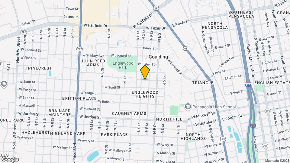 1007 W Hatton St Mapa y Detalles de la Ubicación