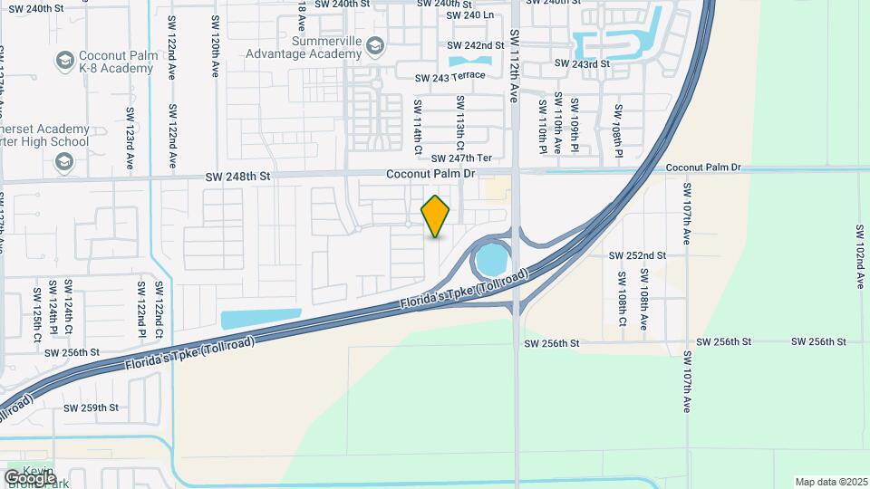 25160 SW 114th Ave Map and Location Details