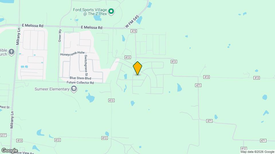 4416 Marsh Hawk Dr Map and Location Details