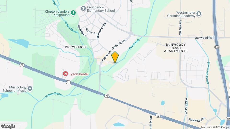 Providence Place Apartment Homes Phase II Map and Location Details