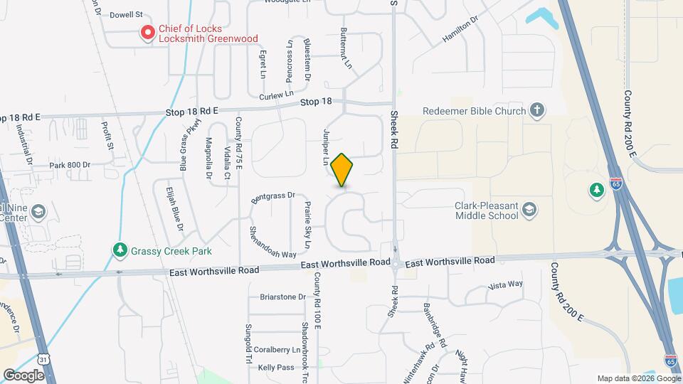 1016 Central Park Blvd W Mapa y Detalles de la Ubicación