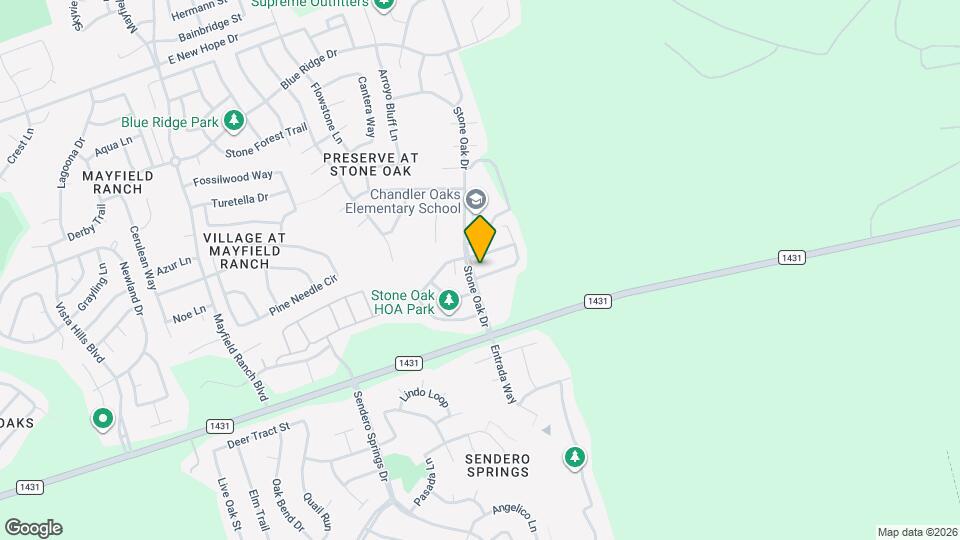 3603 Windhill Loop Map and Location Details