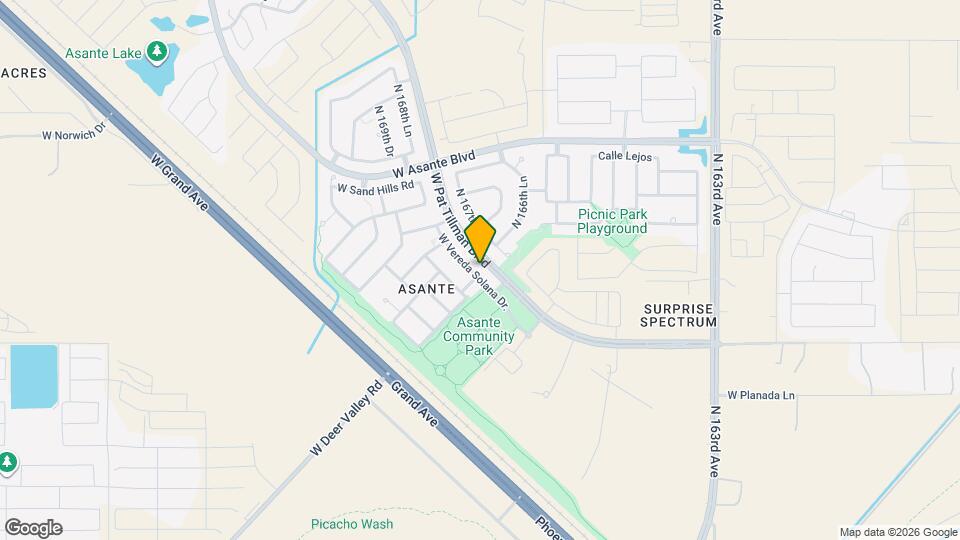 16776 W Vereda Solana Dr. Map and Location Details