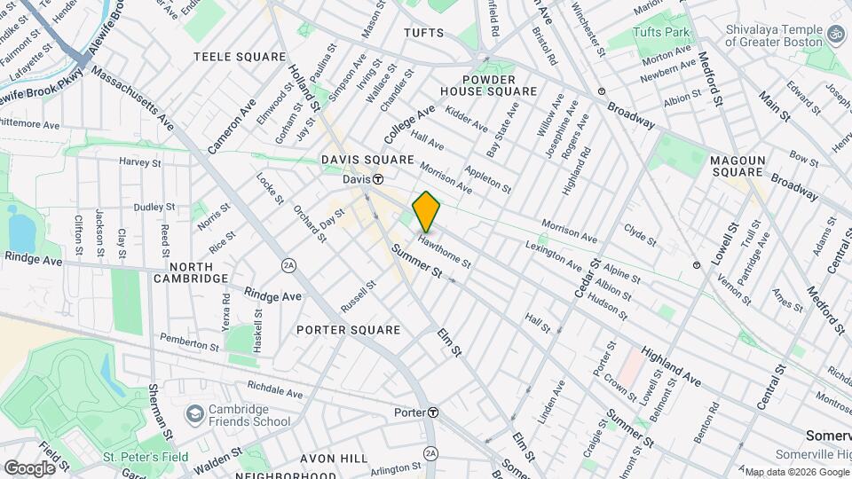 53 Hawthorne St, Unit 2B Mapa y Detalles de la Ubicación