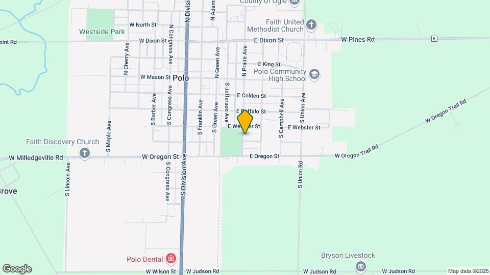 408 S Prairie Ave Mapa y Detalles de la Ubicación