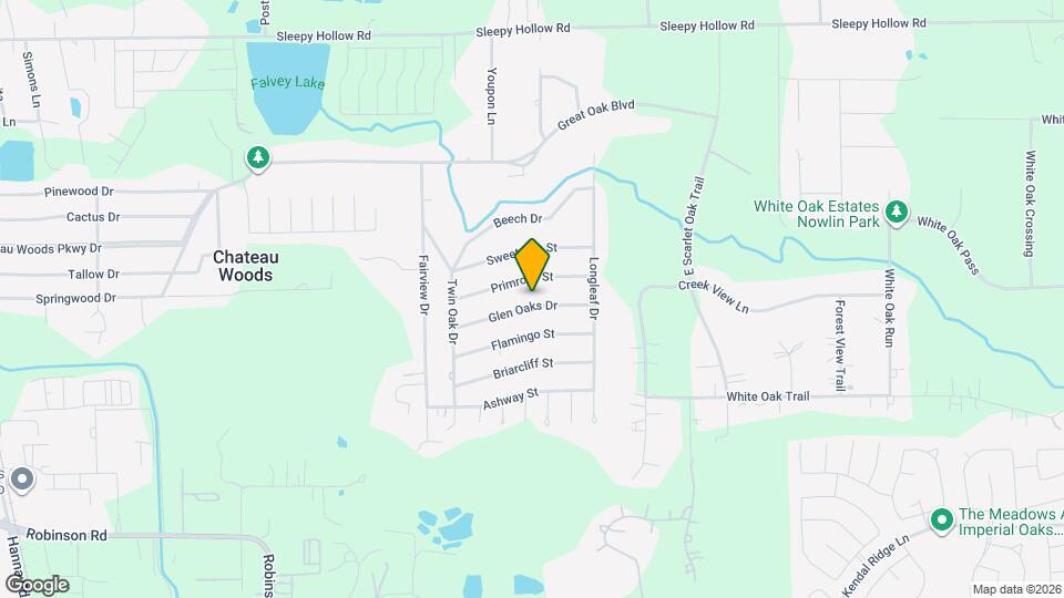 1504 Glen Oaks Dr Map and Location Details