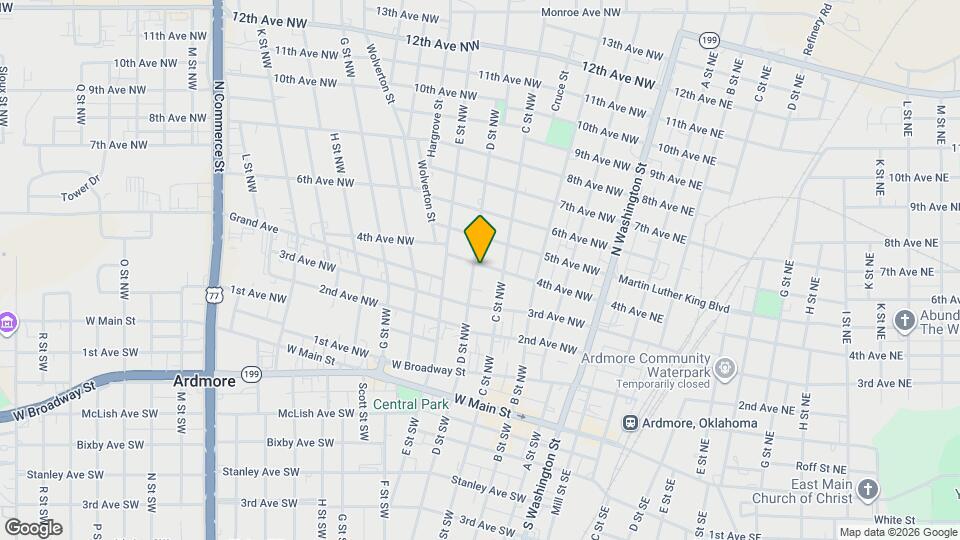 336 D St NW Map and Location Details
