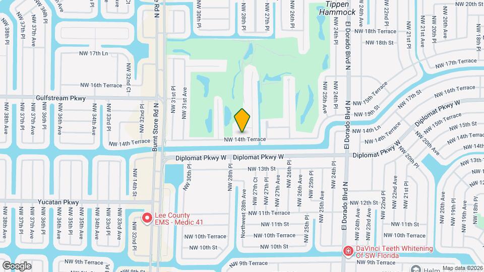 2813 NW 14th Terrace Map and Location Details