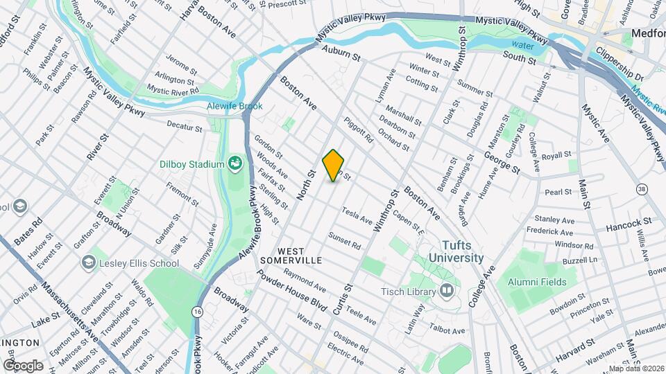 45 Adams St, Unit 1 Map and Location Details