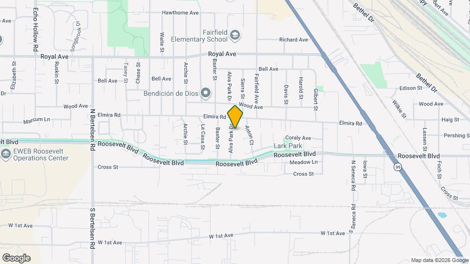 311 Alva Park Dr Map and Location Details