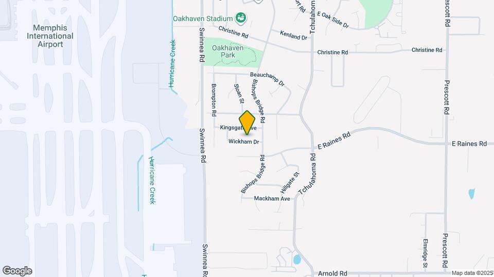3108 Wickham Dr Map and Location Details