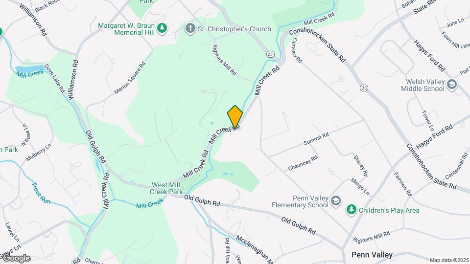 803 Mill Creek Rd Map and Location Details