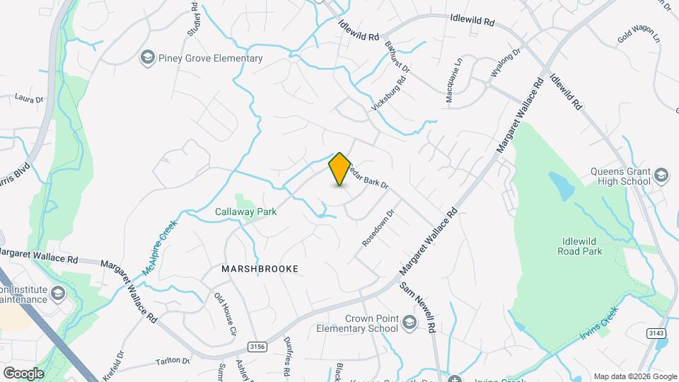 4021 Raccoon Run Ct Map and Location Details