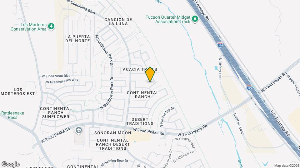7442 W Sonesta Dr Mapa y Detalles de la Ubicación