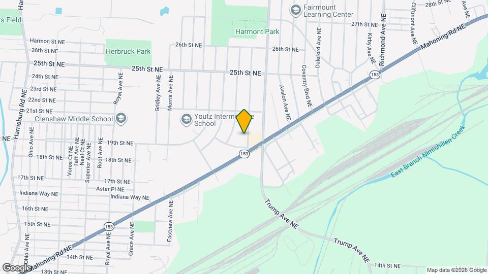 1923 Bollinger Ave NE Mapa y Detalles de la Ubicación