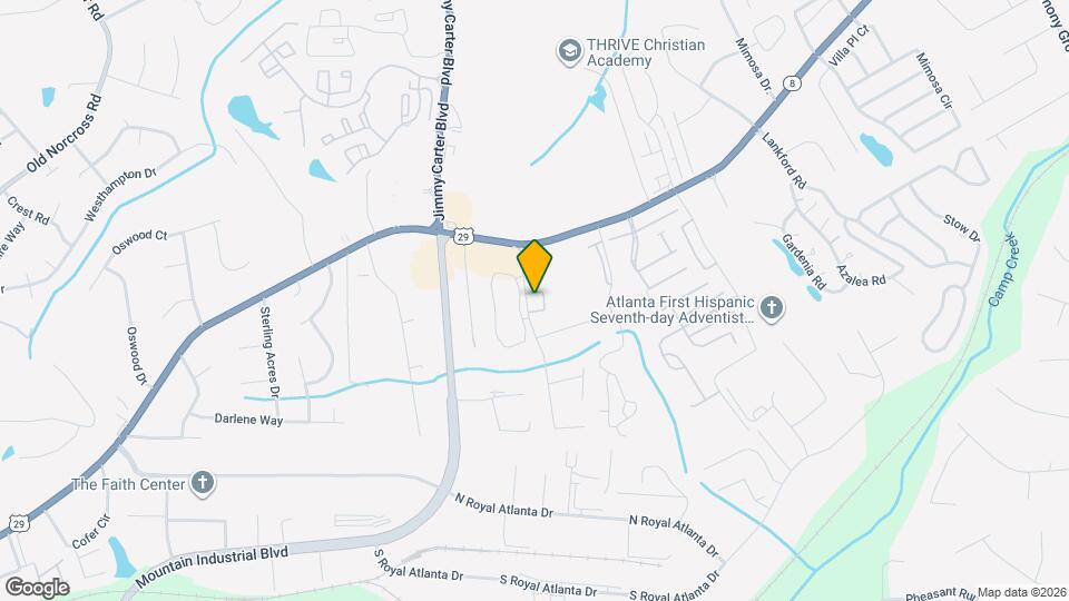 6001 Leeshire Trace Mapa y Detalles de la Ubicación