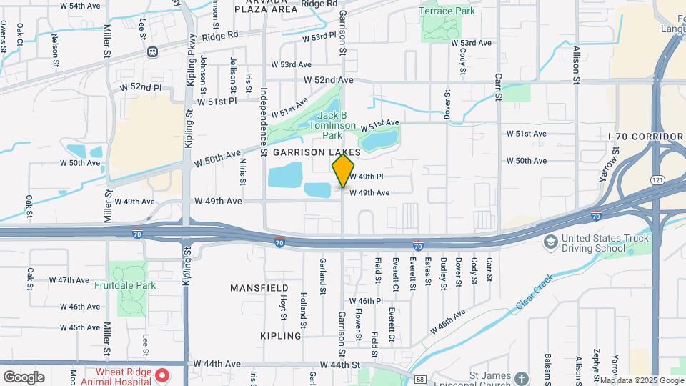 4921 Garrison St, Unit 206 Map and Location Details
