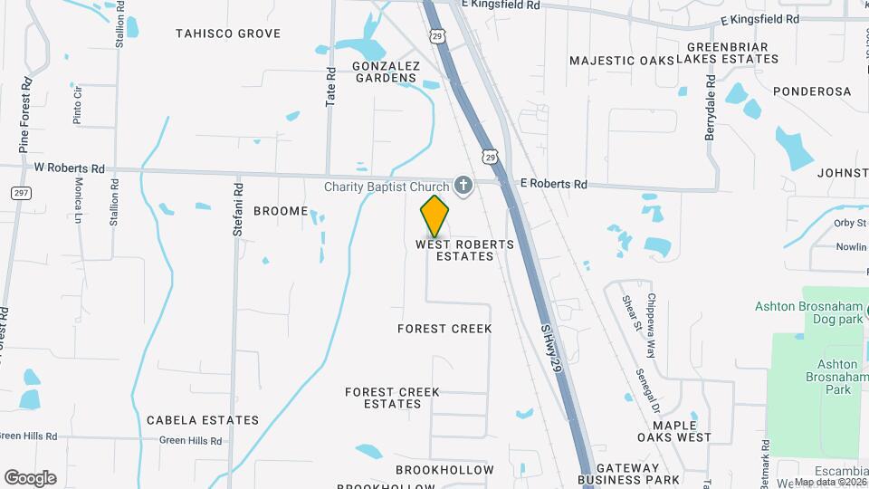 2520 Southern Oaks Dr Map and Location Details