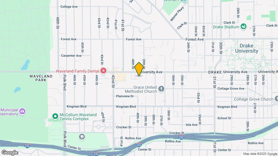 3932 University Ave Mapa y Detalles de la Ubicación