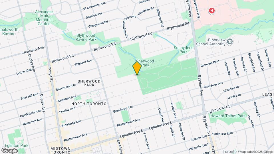 416 Keewatin Ave Map and Location Details