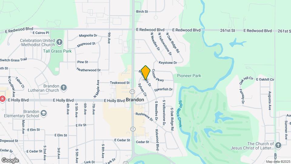 217 N Needles Dr Map and Location Details