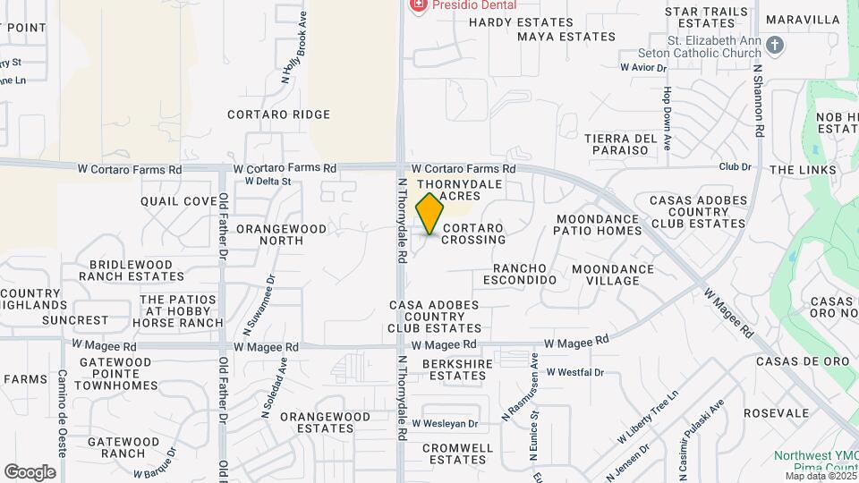 3717 W Goshen Dr Map and Location Details