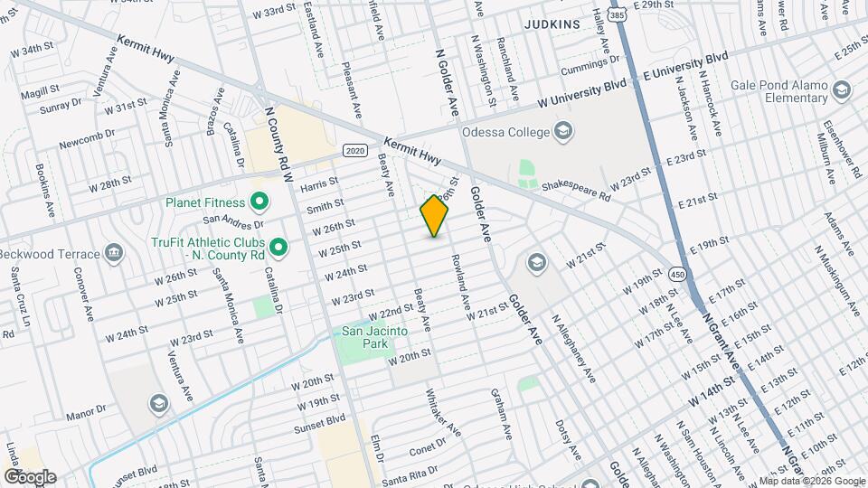 906 W 24th St Mapa y Detalles de la Ubicación