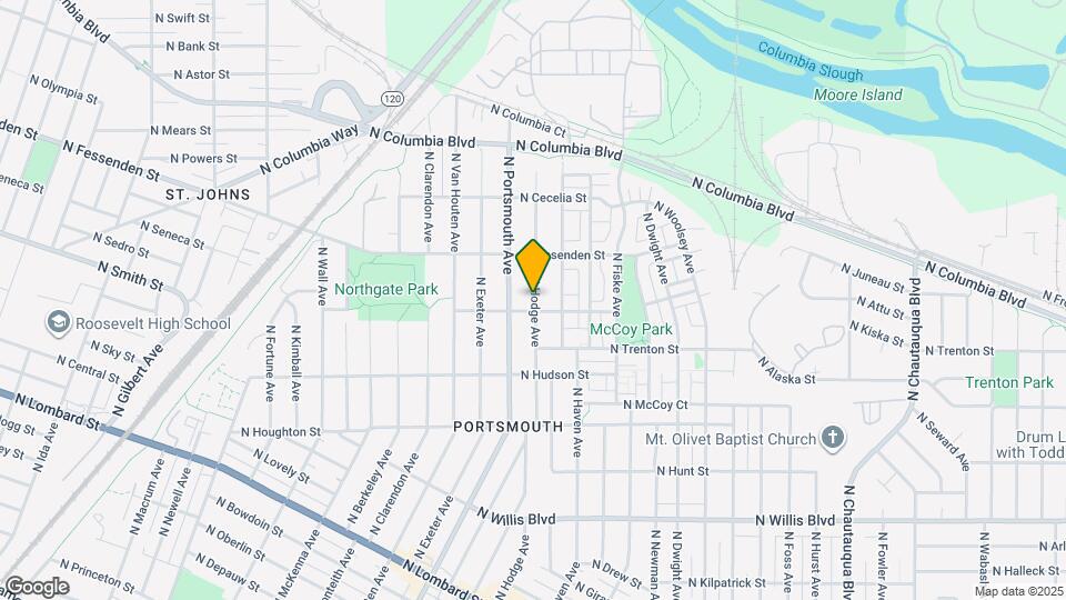 9313 North Hodge Avenue Mapa y Detalles de la Ubicación