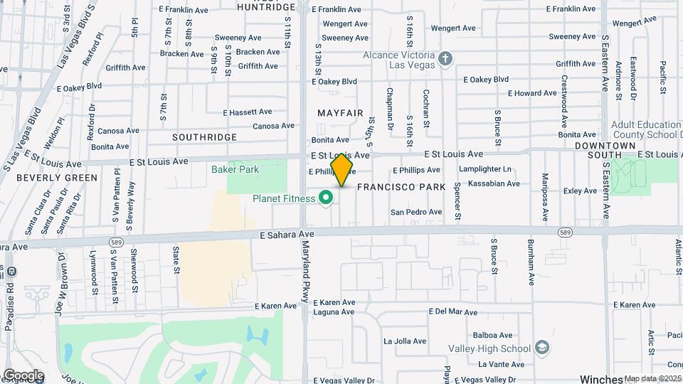 2203 Maroney Ave Map and Location Details