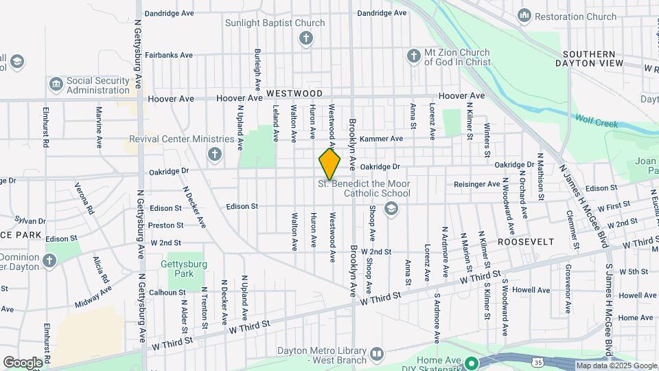 337 Westwood Ave Map and Location Details