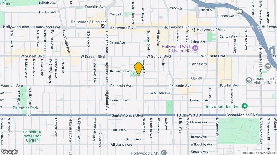 1334 N June St Map and Location Details