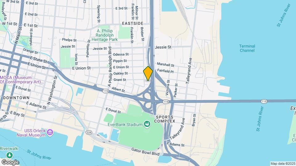 1319 Pasco St Mapa y Detalles de la Ubicación
