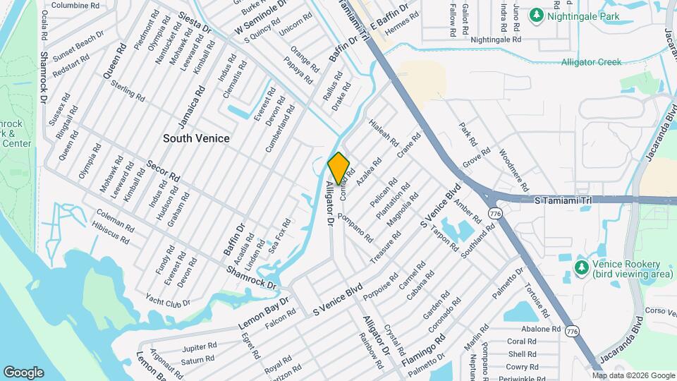 526 Conrad Rd Map and Location Details