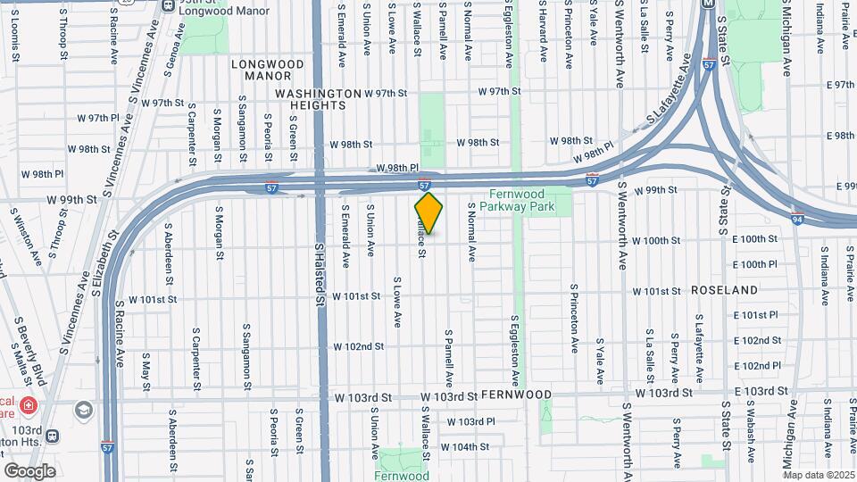 9959 S Wallace St Map and Location Details