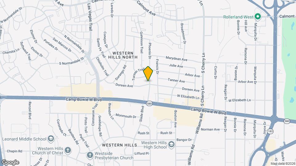 8300 Doreen Ave Map and Location Details