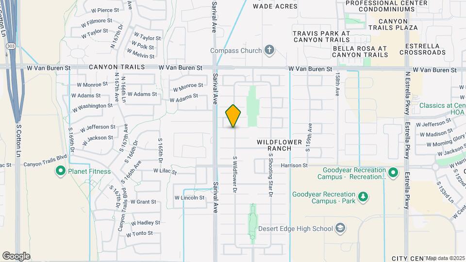 16223 W Jefferson St Map and Location Details