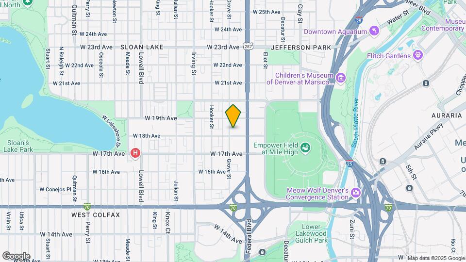 1804 Grove St Map and Location Details