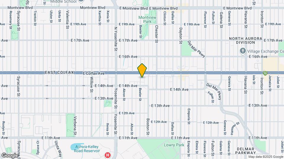 1440 Beeler St Map and Location Details
