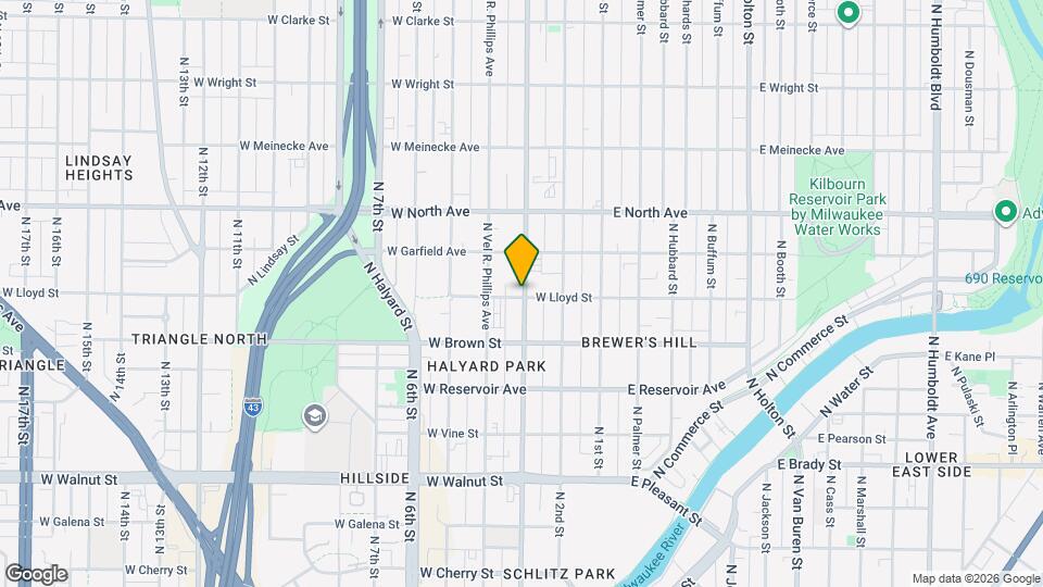 Brewers Hill Apartments Map and Location Details